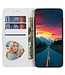 SoFetch Zilver Portemonnee Glitters Bookcase Hoesje voor de Xiaomi 13