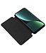 SoFetch Zwart Magnetisch Carbontextuur Bookcase Hoesje voor de Xiaomi 13