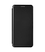 SoFetch Zwart Magnetisch Carbontextuur Bookcase Hoesje voor de Xiaomi 13