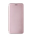 SoFetch Rozegoud Magnetisch Carbontextuur Bookcase Hoesje voor de Xiaomi 13