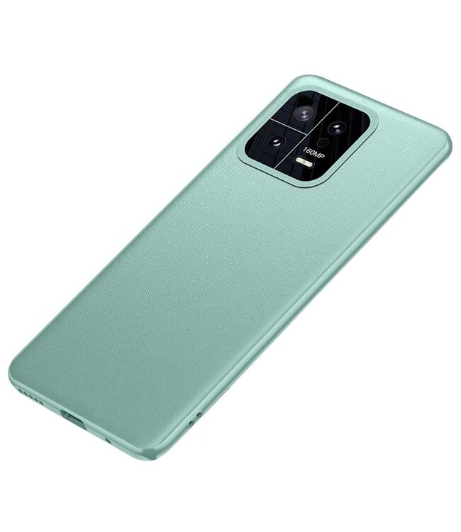 SoFetch Cyaan Lensbescherming Slim Hybride Hoesje voor de Xiaomi 13