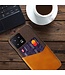 SoFetch Oranje Pasjeshouder Stijlvol Hybride Hoesje voor de Xiaomi 13