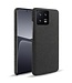 SoFetch Zwart Stoffen Hardcase Hoesje voor de Xiaomi 13