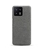 SoFetch Grijs Stoffen Hardcase Hoesje voor de Xiaomi 13