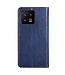 SoFetch Blauw Magnetisch Bookcase Hoesje voor de Xiaomi 13