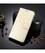 SoFetch Goud Glad Bookcase Hoesje met Polsbandje voor de Xiaomi 13