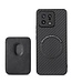 SoFetch Zwart Pasjeshouder Carbon 2-in-1 Hoesje voor de Xiaomi 13