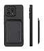 SoFetch Zwart Pasjeshouder Carbon 2-in-1 Hoesje voor de Xiaomi 13