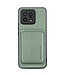 SoFetch Groen Pasjeshouder Carbon 2-in-1 Hoesje voor de Xiaomi 13