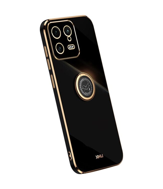 XinLi Zwart Houder Modern TPU Hoesje voor de Xiaomi 13
