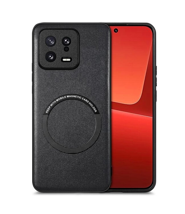 SoFetch Zwart MagSafe Hybride Hoesje voor de Xiaomi 13