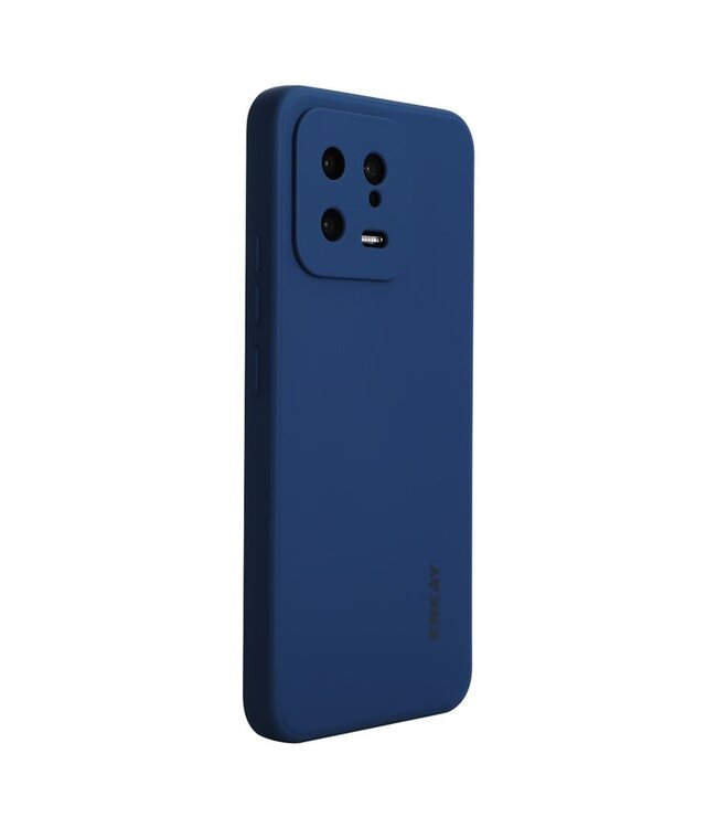 Enkay Donkerblauw Lensbescherming TPU Hoesje voor de Xiaomi 13