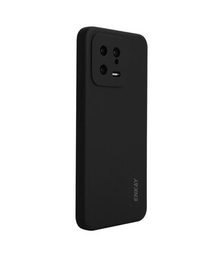 Enkay Zwart Lensbescherming TPU Hoesje Xiaomi 13