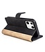 SoFetch Zwart Twee kleuren Bookcase Hoesje voor de Xiaomi 13