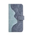SoFetch Blauw Twee kleuren Bookcase Hoesje voor de Xiaomi 13