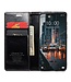 CaseMe Zwart Glad Bookcase Hoesje voor de Xiaomi 13