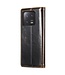 Koffiebruin Glad Bookcase Hoesje met Koord voor de Xiaomi 13