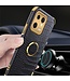SoFetch Zwart Ring Houder Krokodillen Hybride Hoesje voor de Xiaomi 13