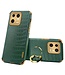 SoFetch Groen Ring Houder Krokodillen Hybride Hoesje voor de Xiaomi 13