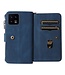 SoFetch Blauw Portemonnee Bookcase Hoesje met Polsbandje voor de Xiaomi 13
