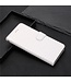 SoFetch Wit Krokodillen Bookcase Hoesje met Polsbandje voor de Xiaomi 13
