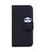 SoFetch Zwart Panda Bookcase Hoesje met Polsbandje voor de Xiaomi 13