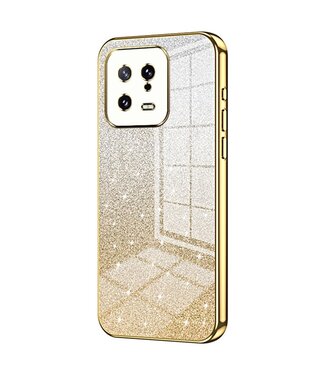 SoFetch Goud Glitters TPU Hoesje Xiaomi 13