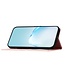 SoFetch Rozegoud Zijde Bookcase Hoesje voor de Samsung Galaxy S24