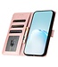 SoFetch Rozegoud Zijde Bookcase Hoesje voor de Samsung Galaxy S24