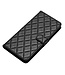 SoFetch Zwart Ruiten Bookcase Hoesje voor de Samsung Galaxy S24