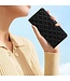 SoFetch Zwart Ruiten Bookcase Hoesje voor de Samsung Galaxy S24