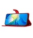 SoFetch Rood Ruiten Bookcase Hoesje voor de Samsung Galaxy S24