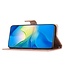SoFetch Rozegoud Ruiten Bookcase Hoesje voor de Samsung Galaxy S24