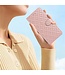 SoFetch Rozegoud Ruiten Bookcase Hoesje voor de Samsung Galaxy S24