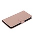 SoFetch Rozegoud Valbestendig Bookcase Hoesje voor de Samsung Galaxy S24
