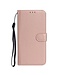 SoFetch Rozegoud Valbestendig Bookcase Hoesje voor de Samsung Galaxy S24