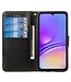 SoFetch Zwart Valbestendig Bookcase Hoesje voor de Samsung Galaxy S24