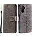 SoFetch Grijs Mandala Bookcase Hoesje voor de Samsung Galaxy S24