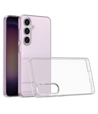 SoFetch Transparant Glossy TPU Hoesje Samsung Galaxy S24