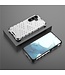 SoFetch Grijs Honingraat Hybride Hoesje voor de Samsung Galaxy S24