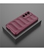 SoFetch Bordeaux Rood Valbestendig TPU Hoesje voor de Samsung Galaxy S24