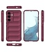 SoFetch Bordeaux Rood Valbestendig TPU Hoesje voor de Samsung Galaxy S24