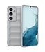 SoFetch Lichtgrijs Valbestendig TPU Hoesje voor de Samsung Galaxy S24