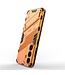 SoFetch Oranje Houder Modern Hybride Hoesje voor de Samsung Galaxy S24