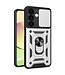 SoFetch Zilver Lensbescherming Hybride Hoesje voor de Samsung Galaxy S24