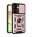 SoFetch Rozegoud Lensbescherming Hybride Hoesje voor de Samsung Galaxy S24
