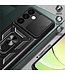 SoFetch Donkerblauw Lensbescherming Hybride Hoesje voor de Samsung Galaxy S24