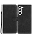 SoFetch Zwart Stijlvol Bookcase Hoesje voor de Samsung Galaxy S24