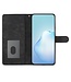 SoFetch Zwart Stijlvol Bookcase Hoesje voor de Samsung Galaxy S24