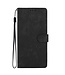 SoFetch Zwart Stijlvol Bookcase Hoesje voor de Samsung Galaxy S24